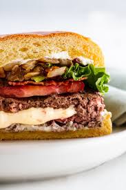 Pepper Jack Juicy Lucy Recipe Girl Versus Dough Recipe Recipes Using Ground Beef Recipes Stuffed Peppers