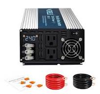 Amazon.com: WZRELB 3500W Pure Sine Wave Inverter 24V DC to ...