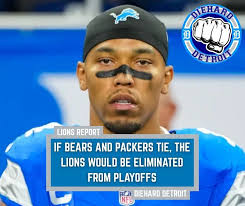 Detroit lions elimination scenario this weekend