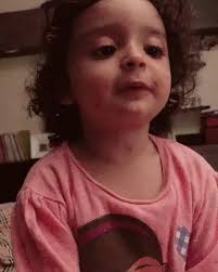 Sky is such drama queen 🙃🤦🏻‍♀ she will amaze you with invented stories  just to get extra attention 😏 la petite Maline #daughter #laugh #kids #fun  #love #family #2years #reem #kazadoo