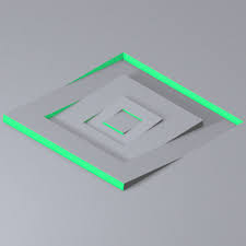 Angulargeometry Mint Interior Gif Daily C4d Motion Graphics Design Motion Design Animation Oddly Satisfying Videos