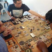 Sabahtabletopcommunity Sabah S Tabletop Community Azul Westernlegends Luna Barenpark Eldritchhorror Boardgames Tabletop Sabah Board Games Table Top