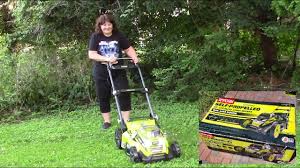 Since 2015—the year i reviewed it—i've been cutting our lawn using a fiskars staysharp max reel push mower. Unboxing My Ryobi Battery Powered Lawn Mower 20 Inch Cordless Youtube