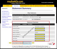 See full list on isaham.my Cara Print Penyata Statement Bank Dari Maybank2u Mamapaparea Lifestyle Healthy Beauty