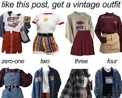 Imagen de 80s and 90s vintage clothing