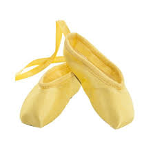 Yellow Ballet Shoes