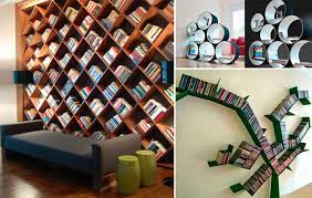 Cool Bookshelves Diy Hanging Bookshelves