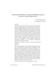 Pdf The Feminist Writing Of Charlotte Perkins Gilman Pausing For The Chronotope Philologia Hispalensis 2006 20 77 100