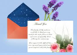 Maybe you would like to learn more about one of these? Pink Rose Thank You Card Template Funeral Thank You Card