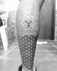 Three tattoos adorn each leg in these tattoo sets. Mandala Tattoo For Men Legs Novocom Top