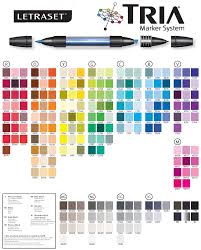 letraset tria single markers international art supplies