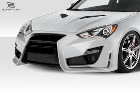 All parts can be purchased separately although parts are made to fit with each other. 13 15 Fits Hyundai Genesis Tp R Duraflex Front Body Kit Bumper 113425 Ebay