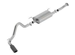 Borla cat back, performance exhaust for more hp, torque and aggressive sound. Borla 140680bc Toyota Tacoma Cat Back Exhaust S Type With Black Tip 2016 2019