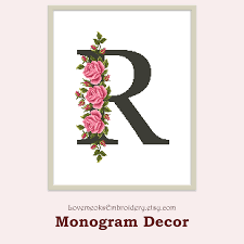 If so, feel free to make a comment in please don't self promote in r/embroidery outside this post. Floral Letter R Cross Stitch Pattern Pdf Modern Cross Stitch Etsy Modern Cross Stitch Cross Stitch Flowers Cross Stitch Rose