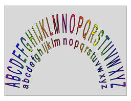 Demonstrates how to make instructional adaptations in small groups. Rainbow Alphabet Arc Teaching Resources