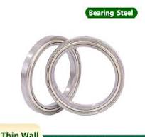 Deep Groove Ball Bearing Thin Wall Bearings Steel 6800 - 6810 Metal Seals