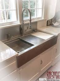 custom stainless steel farm sink with