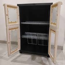 Jual rak piring harga murah bukalapak harga rak piring plastik, rak piring plastik baru rak piring evolia rp325 000 material plastik kualitas premium waterproof anti jamur anti rayap anti karat 2 bagian rak bagian atas untuk piring dengan bukaan berputar dan laci bawah untuk gelas dan mangkuk berat. Jual Rak Piring Plastik Ernplast Kecil Full Kaca Terbaru Juli 2021 Blibli