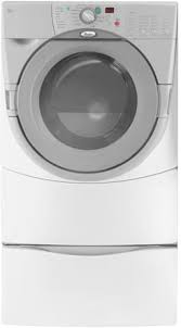A whirlpool duet washing machine should drain out the water in approximately 2 minutes or less when running normally with no issues. Whirlpool Ghw9400pw 27 Inch Duet Front Load Washer With 3 8 Cu Ft Capacity 13 Wash Cycles 1200 Rpm Speed Dove Grey On White