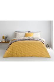 Made Mustard Grey Bedset Bedding Sets Cotton Duvet Cover Duvet Covers