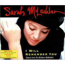 Sarah Mclachlan I Will Remember You UK 5" Cd Single 74321 339792 I Will  Remember You Sarah McLachlan 743213397924 97539