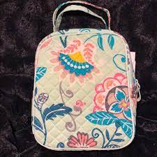 Maybe you would like to learn more about one of these? Vera Bradley Bags Vera Bradley Iconic Lunch Bunch Bag Mint Flowers Poshmark