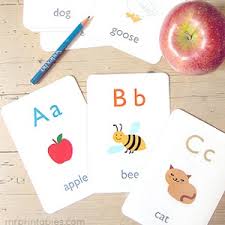 It is in shuffle order so your child learn the letter, rather than memorizing an order. Alphabet Flash Cards Mr Printables