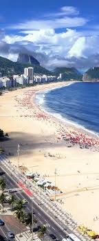 Copacabana Beach Rio De Janeiro Brazil Travel Around The World Places To Visit Places To Go