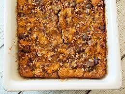 Pour 1/2 of the pumpkin batter into the. Pumpkin Chocolate Bread Pudding Grumpy S Honeybunch