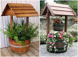 Find the perfect patio furniture & backyard decor at hayneedle, where you can buy online while you explore our room designs and curated looks for tips, ideas & inspiration to help you along the way. Diy Tire Wishing Well Planters Tutorials Wishing Well Garden Well Garden Garden Wishing Well