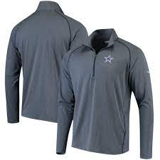 Nfl Dallas Cowboys Columbia Tuk Mountain Half Zip Performance Pullover Jacket Athletic Jacket Dallas Cowboys Sweatshirt Sport Fitness