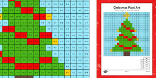 See more ideas about coloring pages, pixel art templates, minecraft pixel art. Ks1 Christmas Pixel Art Colouring Pages Teaching Resources