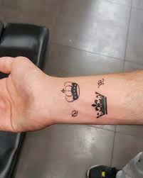Wrist King Queen Crown Tattoo Kral Kralice Dovmesi Bilek Dovme Tattoo Dovme Modelleri