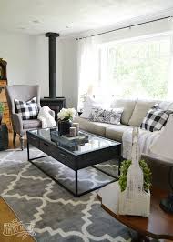 Our Guest Cottage Living Room Neutral Mix And Match Style The Diy Mommy In 2020 Rustic Farmhouse Living Room Living Room Decor Rustic Farmhouse Decor Living Room