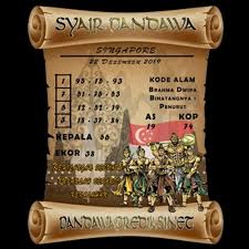 Syair Pandawa Sydney Sgp Dan Hongkong Permainan Angka Buku Gambar Desember