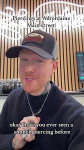 Snonchs are officially my new favourite piercing 😻 #tattoovancouver  #adrenalinevancity #vancouer #vancouverbc #mainstreet #adrenalinemainstreet  #piercingsvancouver #snonchpiercing