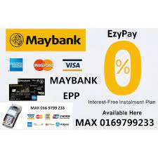 **installment plan for selected credit card only** hanya kredit kad sahaja not applicable for debit card *** for debit card installment plan only available online credit card installment plan terms & conditions. Maybank Merchant Credit Card Machine Epp 0 Installment Plan Amex Visa Shopee Malaysia