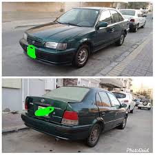 للبيع تيرسل سكراب موديل 99 اللون اخضر مكينه وقير بحاله ممتازه لي عدم اساله زياده موتر سكراب بل كامل وشكرا اتصال 32373400 yallasyarah يل vehicles car