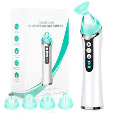 Blackhead remover vacuum is one of the most useful accessories nowadays. Blackhead Remover Pore Vacuum 2020 Upgraded Usb Rechargeable Blackhead Extractor Tool Machine With Lcd Display And 4 Replacement Probes Electric Comedo Suction Device For Acne And Dead Skin Green1 Buy Online In