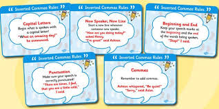 Inverted Commas Display Posters Pack Inverted Commas Ks2