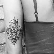Black And White Vintage Style Flower Sleeve Tattoo 99 Roses Tattoos Designs For Women White Rose Tattoos Rose Tattoos For Women Tattoo Arm Designs