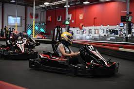The junior karts can reach speeds of up to 30 kilometers per hour. K1 Speed