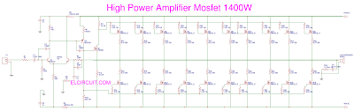 The amplifier is suitable for driving power subwoofer speaker. Sm 9192 With Mosfet Circuit Schematic Diagram 1000w High Power Amplifier With Wiring Diagram