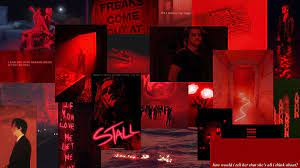 Red Harry Styles Wallpaper Harry Styles Wallpaper Laptop Wallpaper Aesthetic Collage Horizontal Harry Styles Laptop Wallpaper Desktop Wallpapers