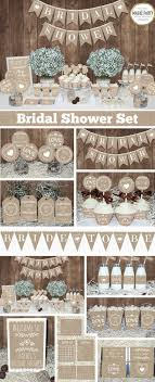 Rustic Bridal Shower Decoration Set Ad Bridal Bridalshowerideas Bridalshower Bridal Shower Decorations Rustic Bridal Shower Rustic Baby Shower Candy Table