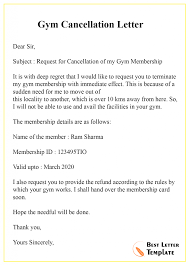 sle cancellation letter template