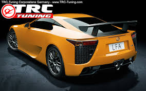 Check spelling or type a new query. Trc Tuning Corporations Germany E K Toyota Lexus Mazda Tesla Tuning Developments Trc Performance Lexus Lfa Nurburgring Package Rear Wing Spoiler