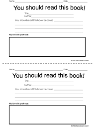 Betterlesson Book Recommendation Form Book Review Template Library Lessons
