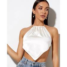 Check spelling or type a new query. Crop Top Hot Sexi Y2k 2021 Spring And Summer New Women S Fashion Open Back Solid Color Halter Sexy Vest Women Short Tank Top Camis Aliexpress