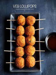Veg Lollipop Recipe Crispy Fried Balls Made With Mix Vegetable Filling These Vegetable Lollipops M Indian Food Recipes Vegetarian Lollipop Recipe Veg Snacks